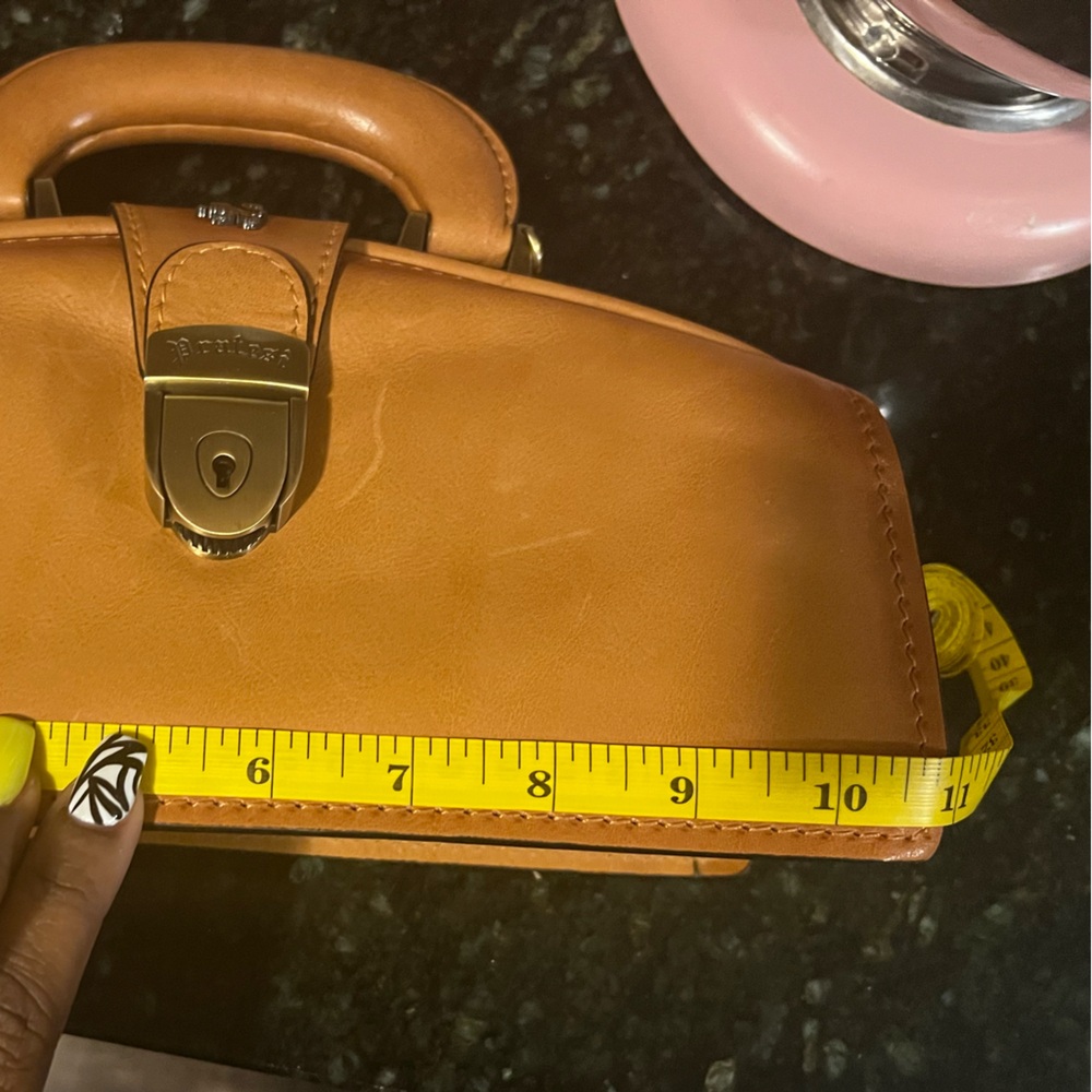 Pratesi Brown Leather Satchel - Picture 10 of 11